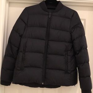 NWOT BLK Reversible Down Jacket